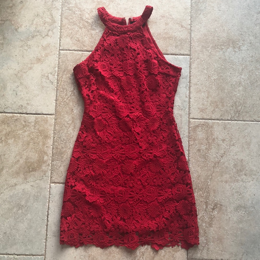 Red Cocktail Dress